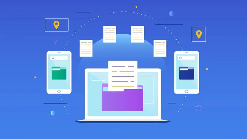 Biểu tượng bảo mật và an toàn trên internet, nhấn mạnh các lưu ý quan trọng khi tải tài liệu từ các nền tảng trực tuyến như 123doc