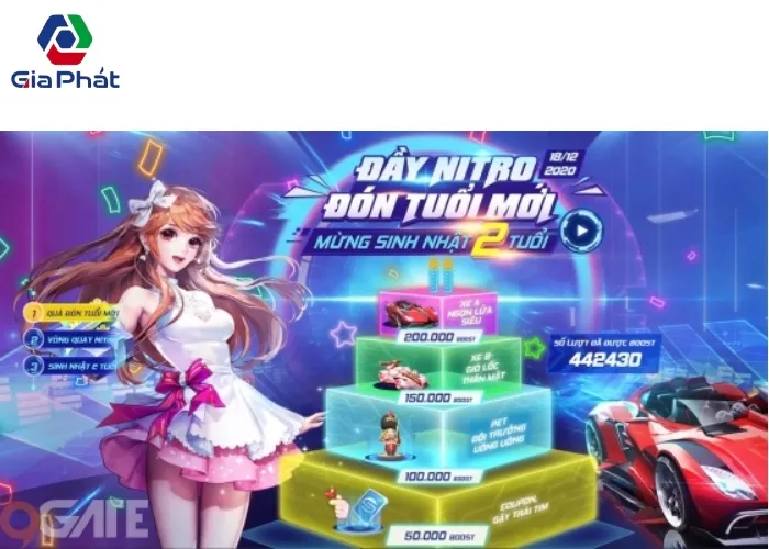 Mẫu xe đua VIP hiếm có trong các tài khoản Zing Speed Mobile chất lượng cao