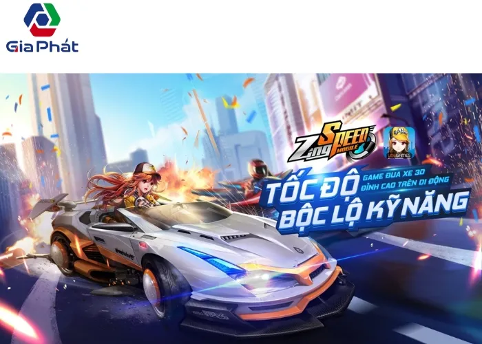 Game thủ trải nghiệm xe đua VIP trong Zing Speed Mobile sau khi mua acc