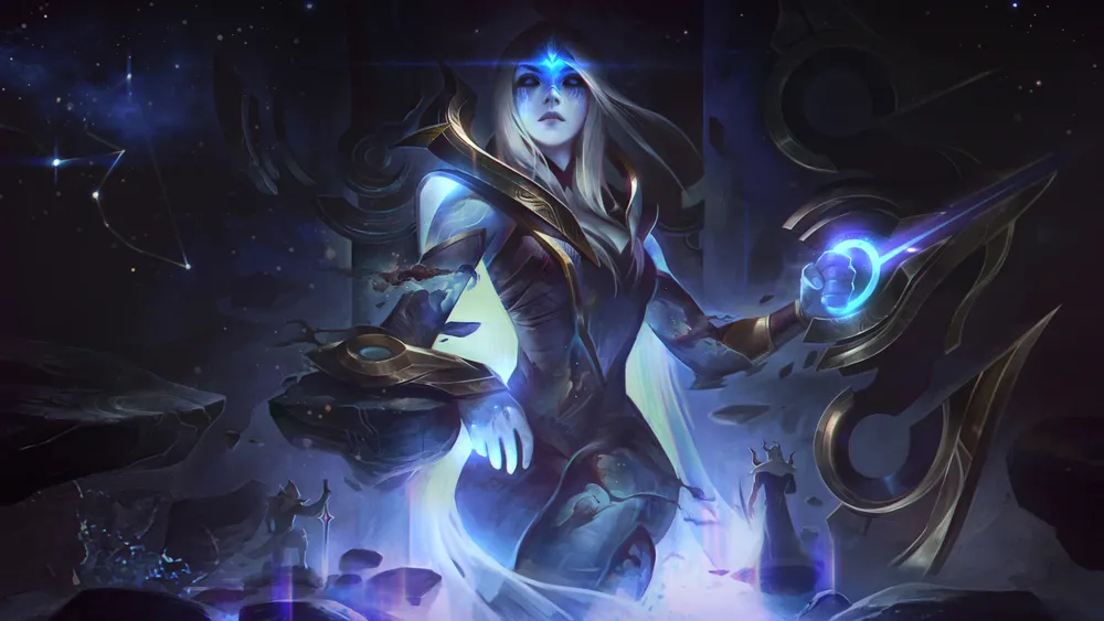 Kayn Hắc Ám - Hình nền tướng Liên Minh Huyền Thoại 4K