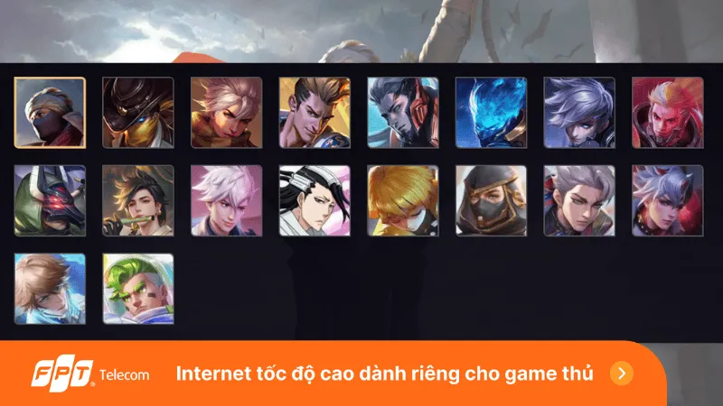 Tổng hợp các skin mới nhất của Murad trong Liên Quân Mobile
