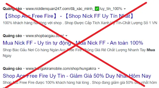 Quy trình thanh toán và định giá khi bán acc Free Fire tại shop thu mua acc FF Đạo Cụ Phúc Gia