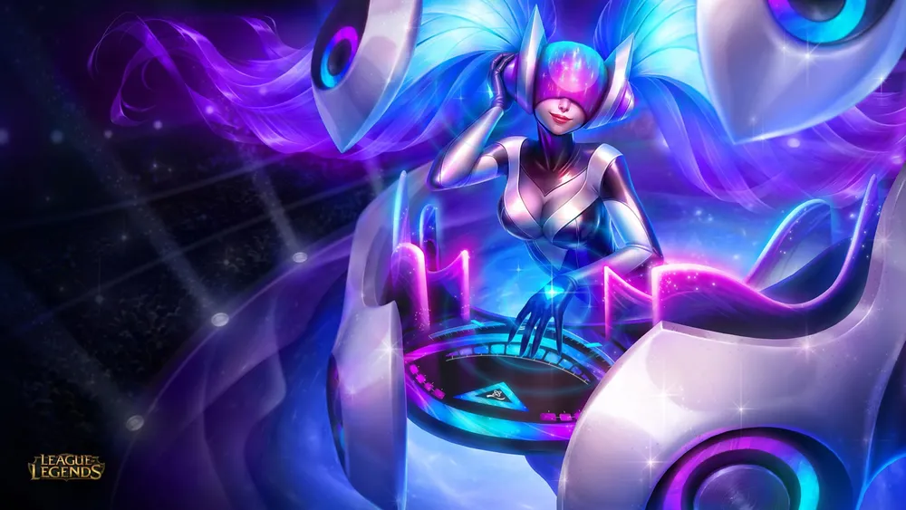 Syndra Nữ Hoàng Tuyết - Hình nền Liên Minh Huyền Thoại 4K