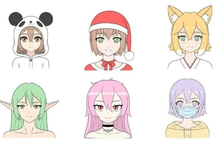 Mẫu tranh tô màu anime đơn giản, lý tưởng cho người mới bắt đầu luyện tập phối màu và làm quen với nét vẽ của các nhân vật anime.