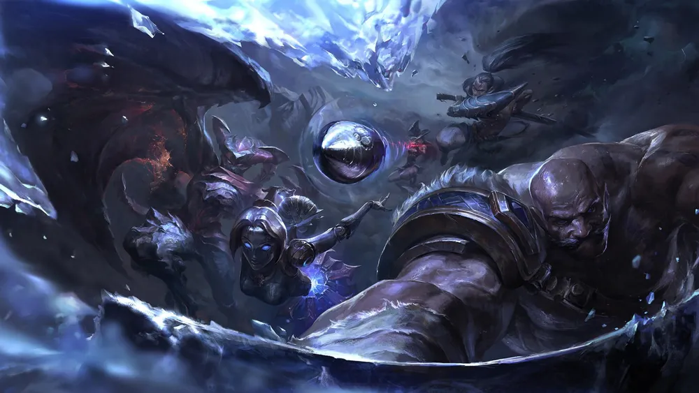 Xayah Tình Ái - Hình nền LOL 4K đôi tình nhân