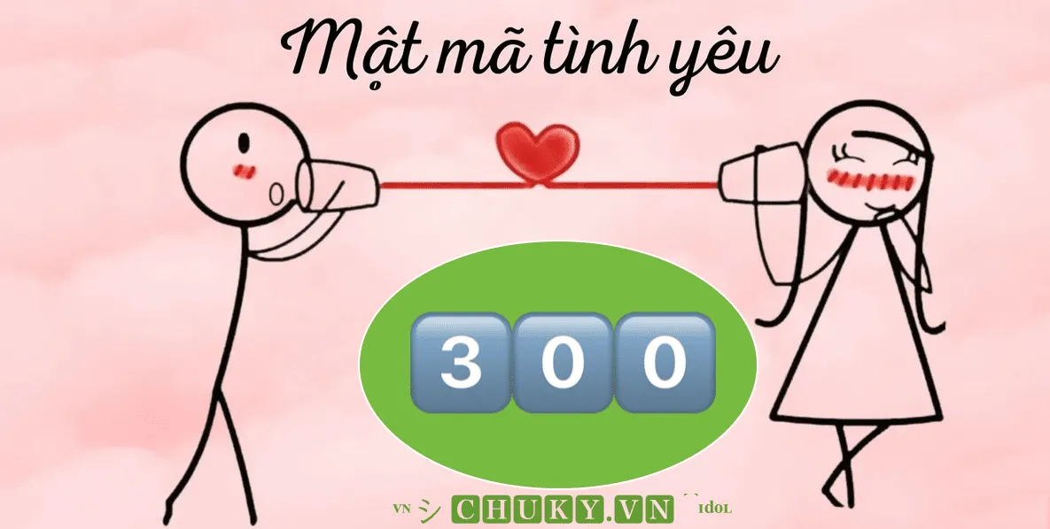 Bảng mật mã tình yêu bằng số, chữ và ký tự cho các cặp đôi