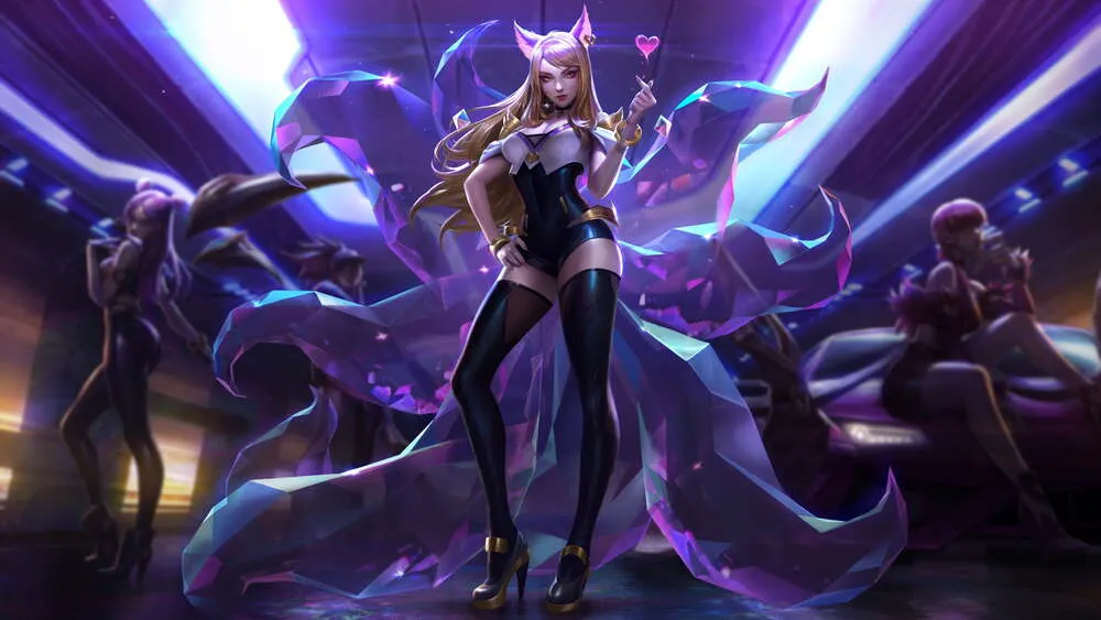 Hình nền League of Legends 4K, Jinx bắn súng đầy cá tính