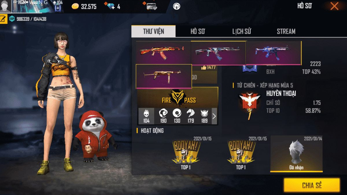 Acc FF miễn phí rất được game thủ quan tâm