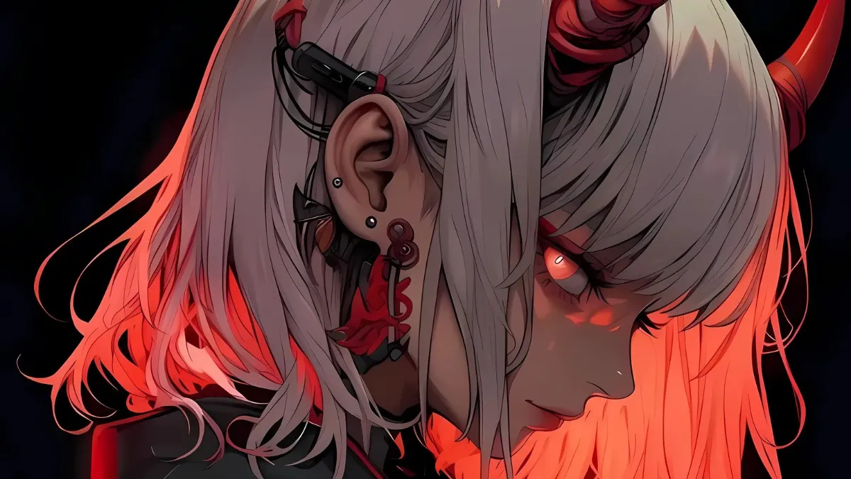 Ảnh anime nữ với vẻ đẹp mê hoặc