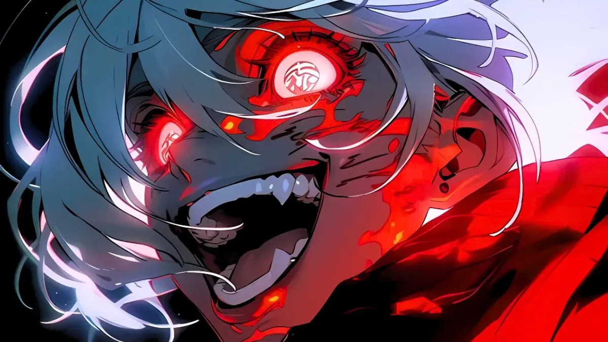 Ảnh anime nam ngầu với mái tóc đỏ