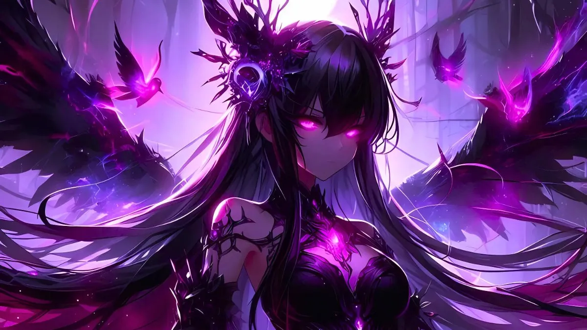 Anime nữ có vẻ đẹp chết chóc