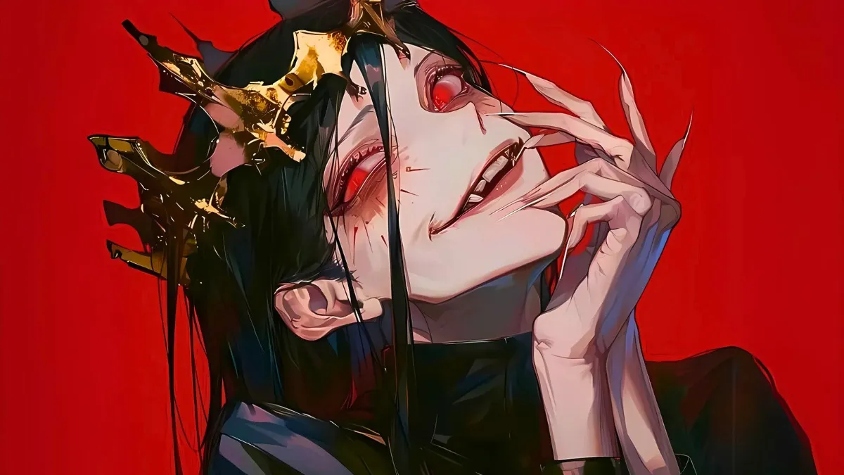 Anime nam với nụ cười tàn nhẫn