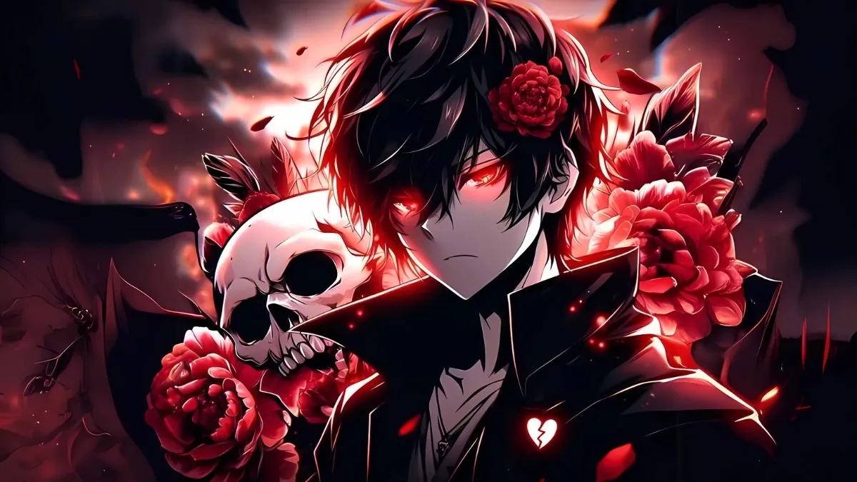 Hình anime nam ngầu lòi đầy nguy hiểm