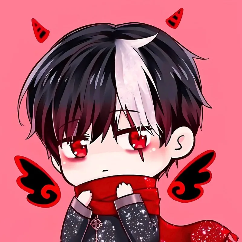 Ảnh anime chibi cute với đôi mắt to tròn