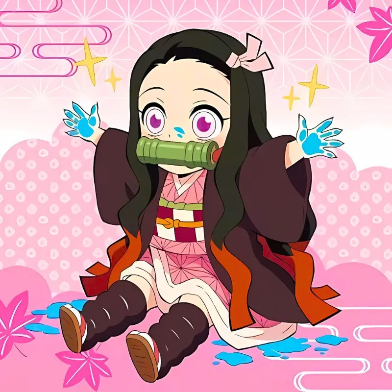 Ảnh anime chibi với phong thái đáng yêu