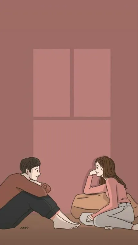 Góc tâm sự nhỏ của cặp đôi hoạt hình yên bình sau mỗi tối