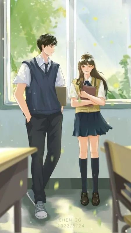 Nét siêu đáng yêu Anime thanh xuân của học sinh