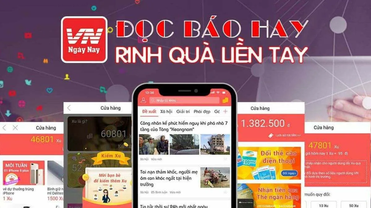 Ứng dụng kiếm thẻ cào được nhiều người sử dụng