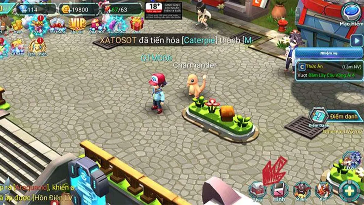 Biểu tượng hộp thư trong game để nhận quà từ code Thủ Lĩnh Siêu Thú