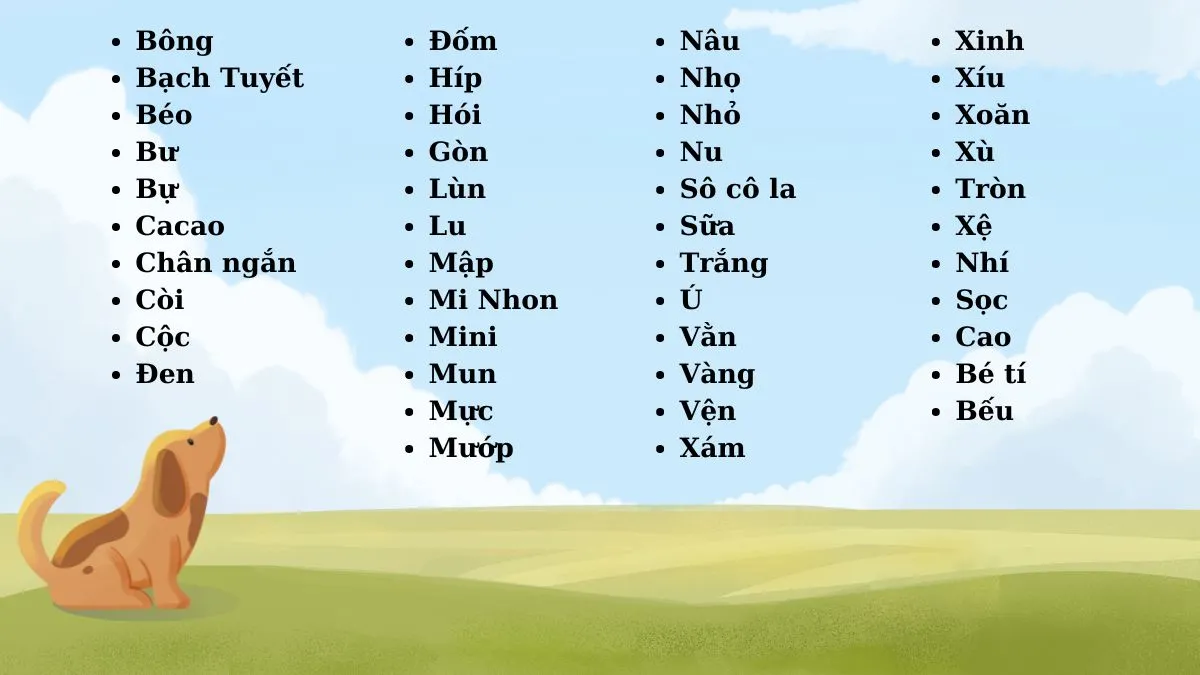 Cô gái vui vẻ đặt tên cho chú chó cưng của mình, thể hiện sự gắn kết và cá tính độc đáo