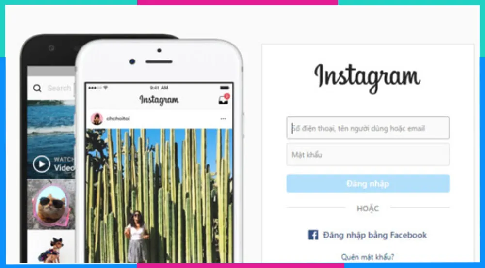 Bước 1: Truy cập Instagram trên máy tính và đăng nhập