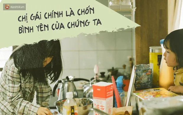 Chị em gái là chốn bình yên, an toàn trong cuộc sống