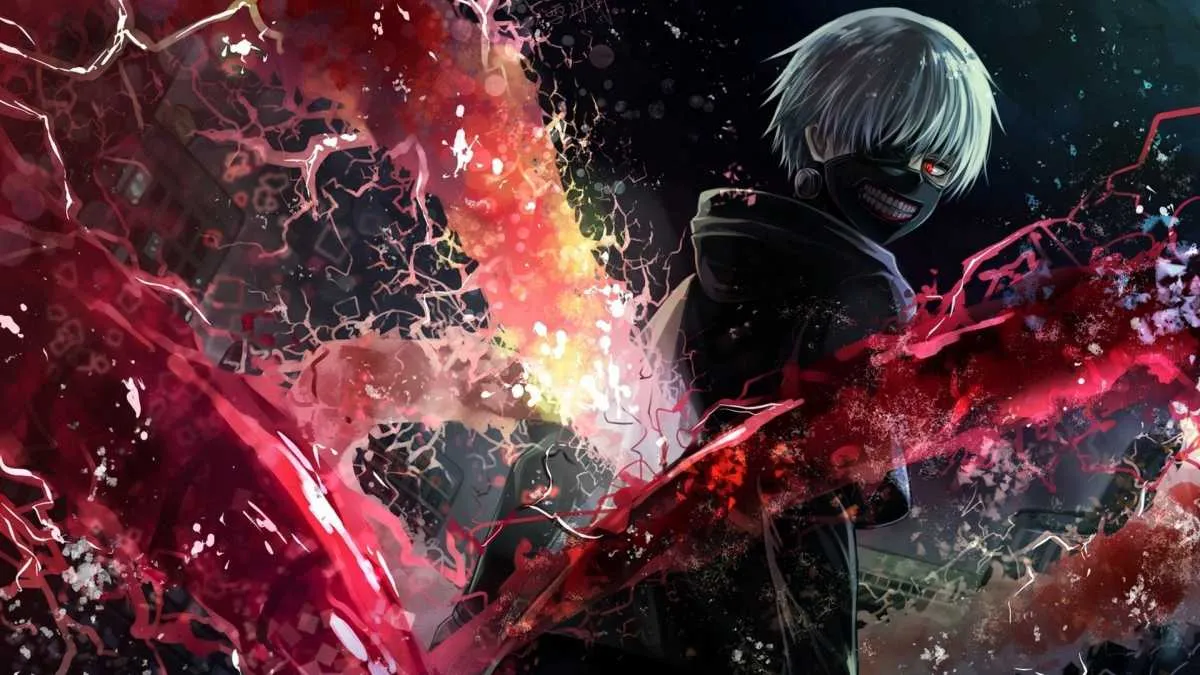 Hình nền anime 4K cô gái với mái tóc hồng trong khung cảnh đô thị tương lai