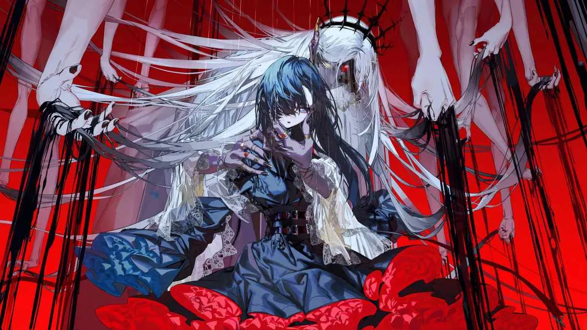 Hình nền anime 4K đẹp nhân vật nam cô đơn dưới ánh trăng