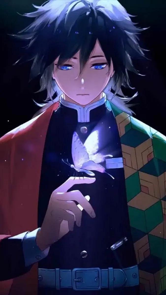 Hình nền anime ngầu đẹp cho điện thoại nhân vật nam với gương mặt lạnh lùng