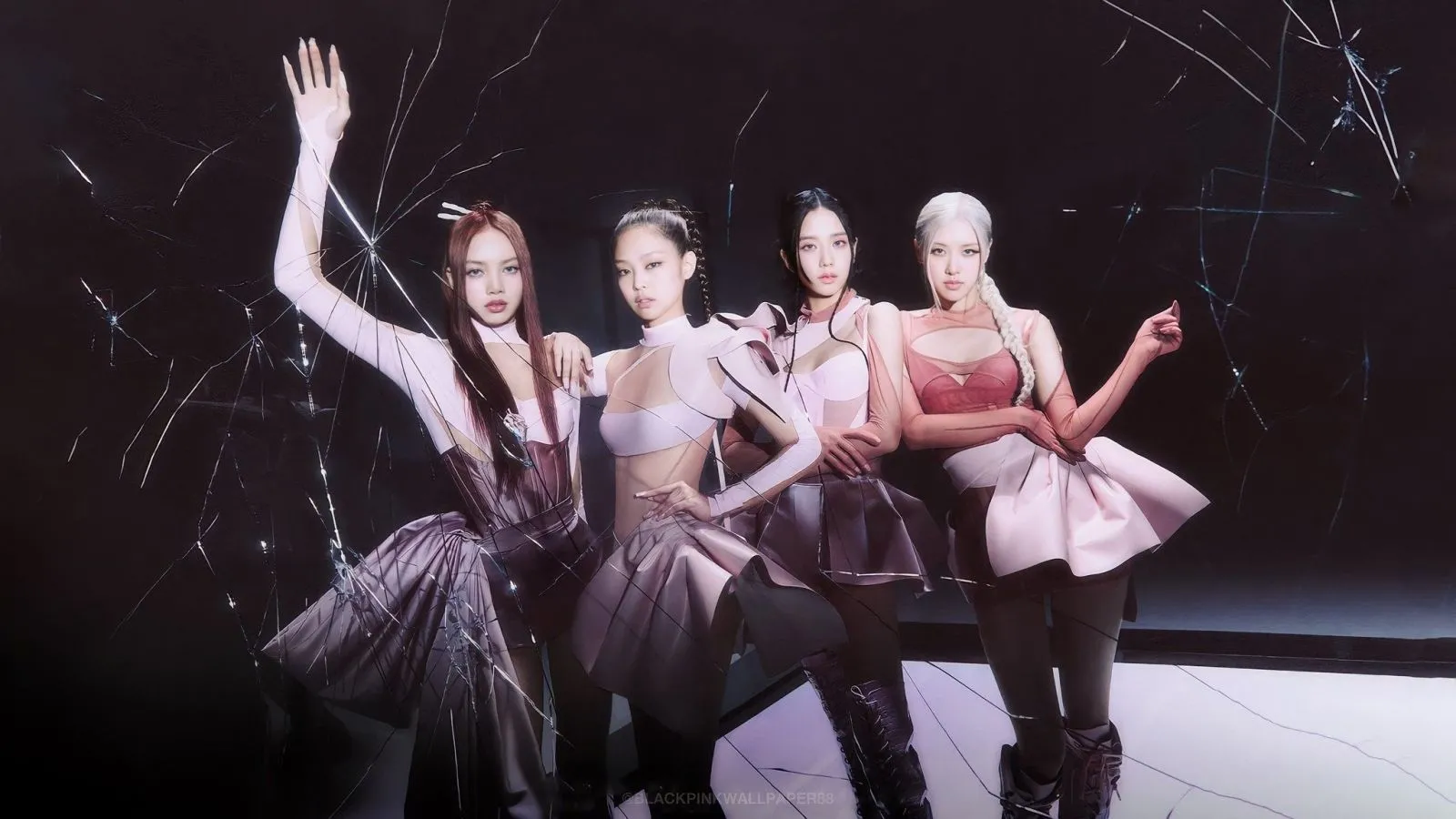 Bốn thành viên Blackpink tạo dáng chuyên nghiệp