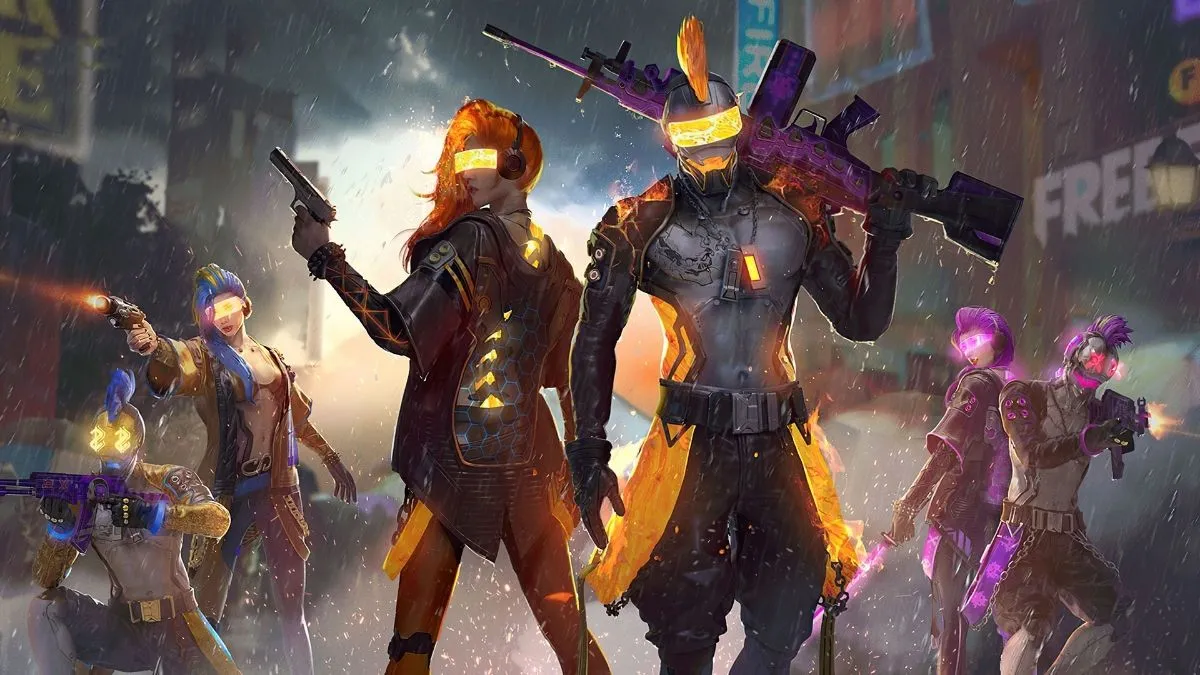 Hình nền Free Fire 4K với nhân vật nam cực ngầu