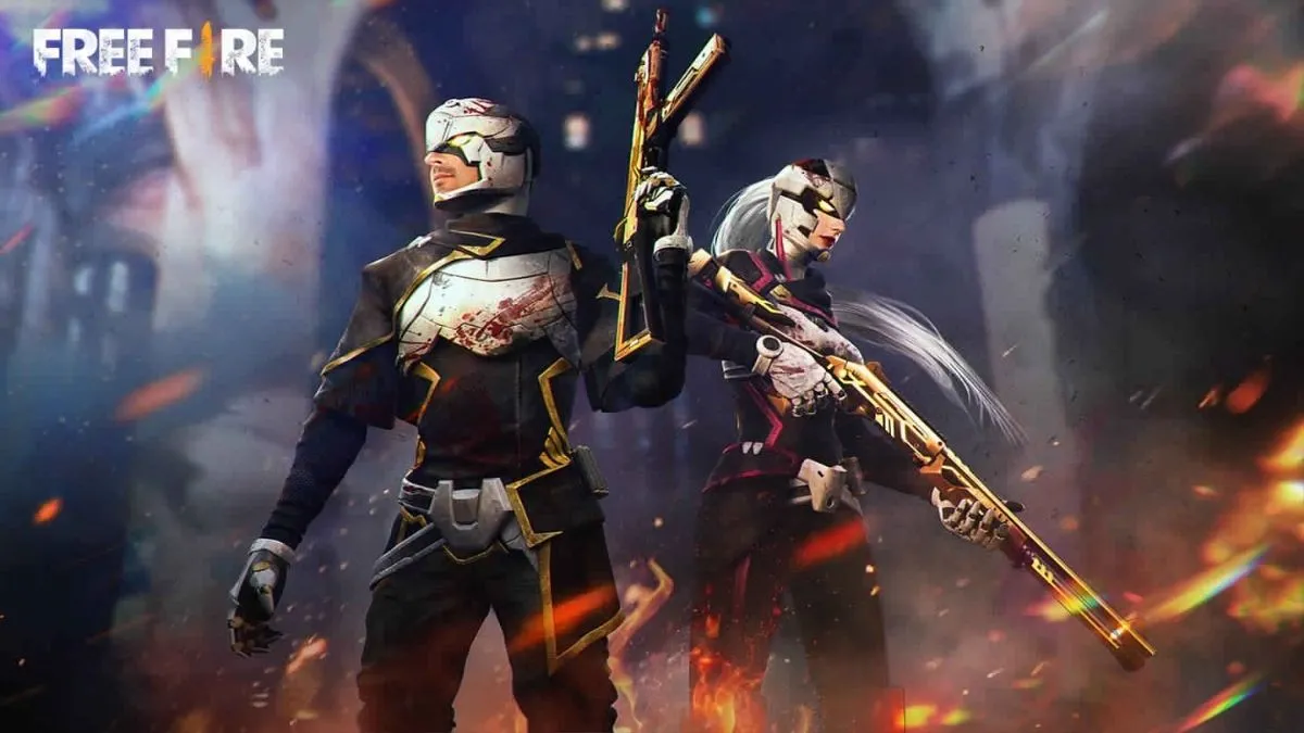 Hình nền Free Fire 3D đẹp cho máy tính với nhân vật trong không gian