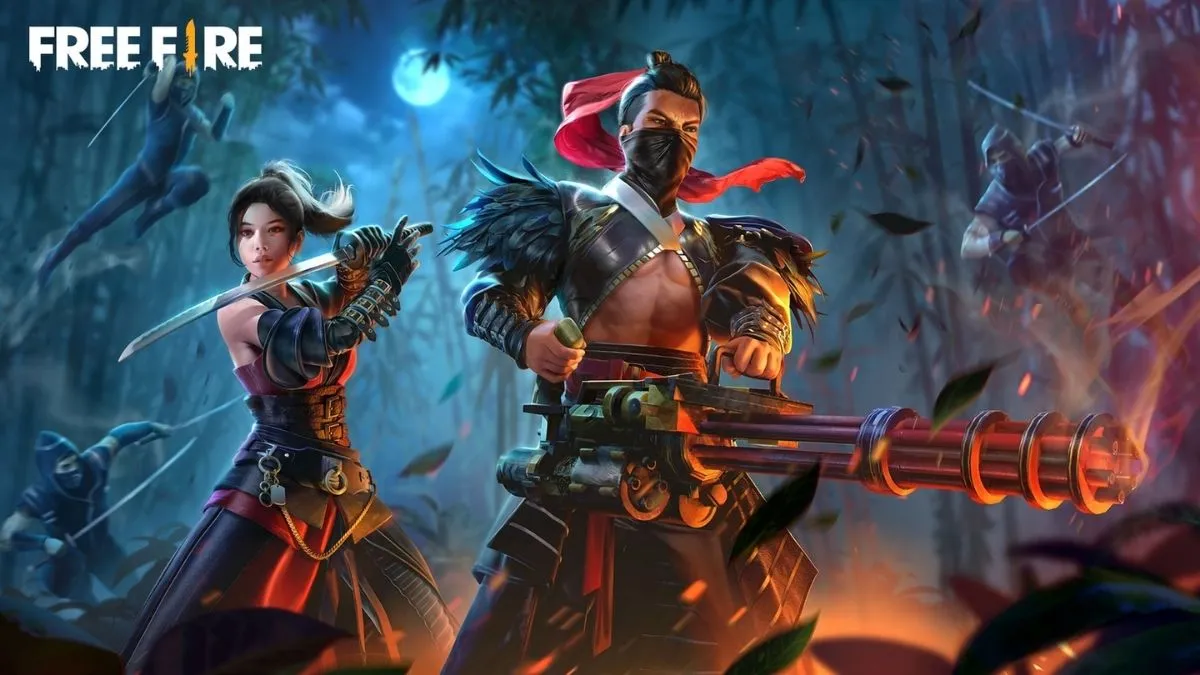 Ảnh nền Free Fire 3D đẹp cho máy tính với màu sắc tươi sáng