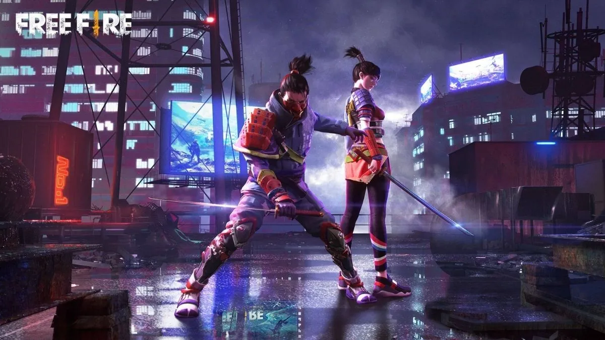 Cận cảnh nhân vật Free Fire 4K với trang bị đầy đủ