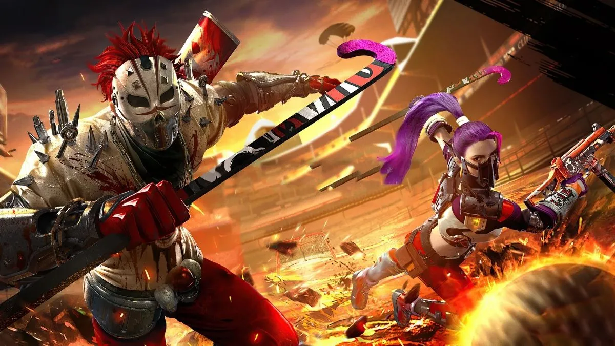 Hình nền Free Fire 4K với nhân vật nữ chính diện mạnh mẽ