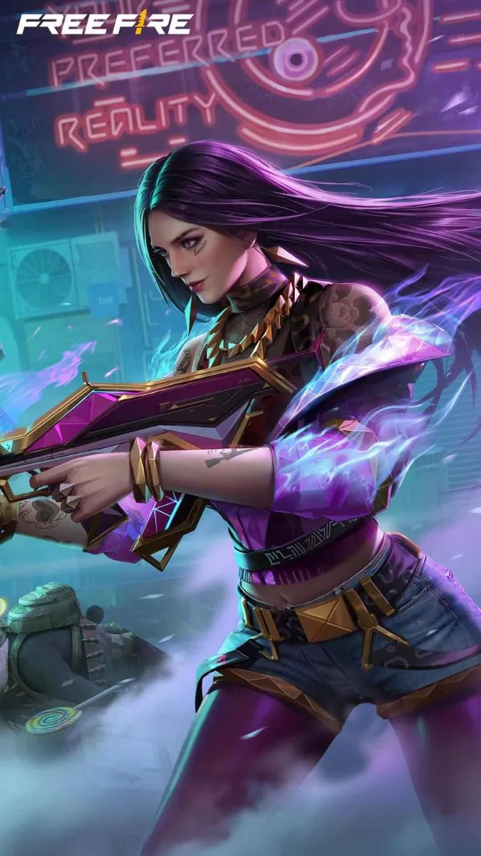Ảnh nền Free Fire 3D cho điện thoại với góc quay ấn tượng