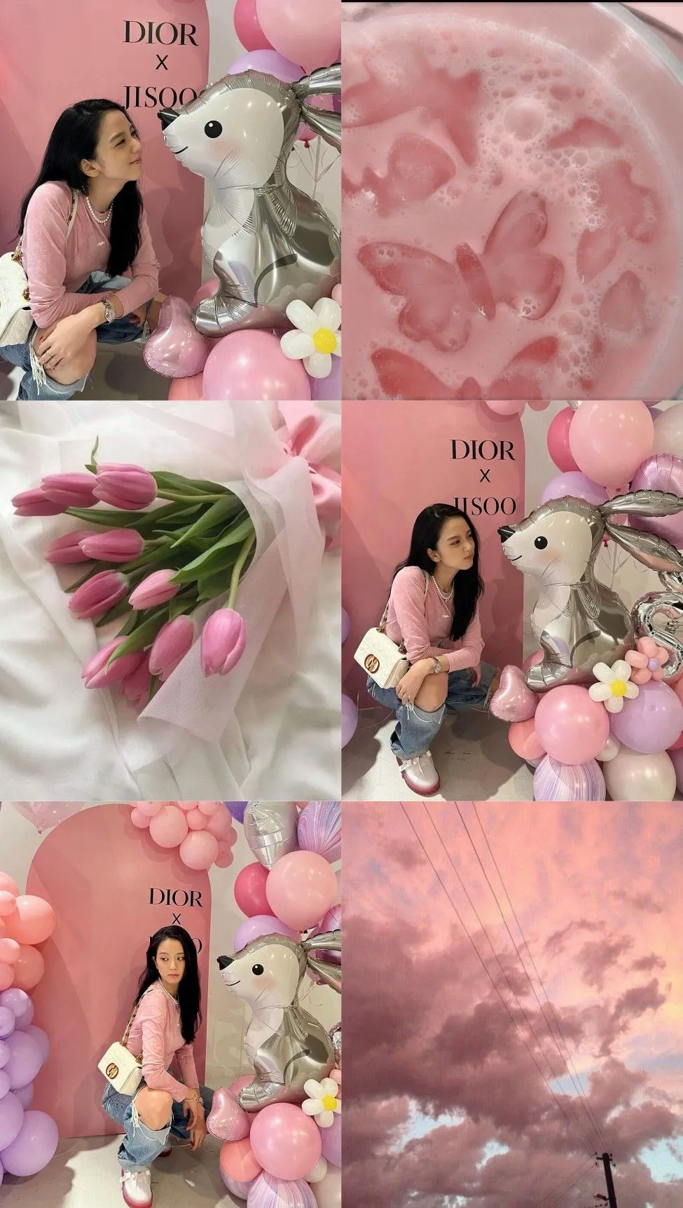 Ảnh Jisoo Blackpink với nụ cười rạng rỡ, trong sáng