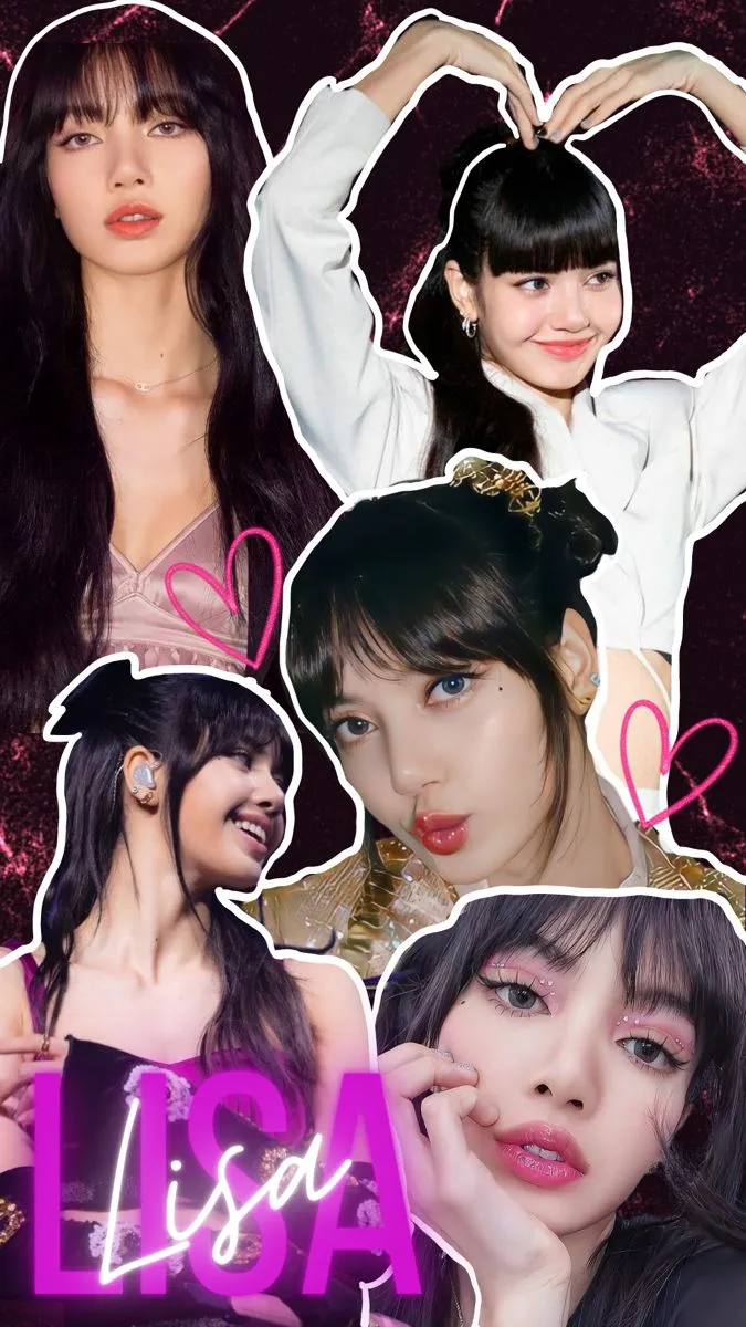 Lisa Blackpink tạo dáng tự tin và năng động