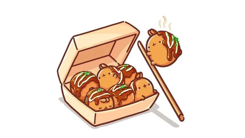 cốc trà sữa dễ thương anime