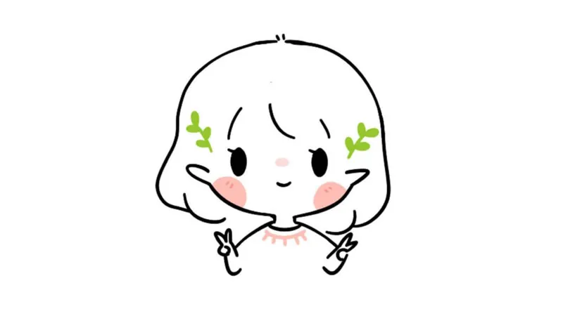 anime nữ sinh cute cười tươi