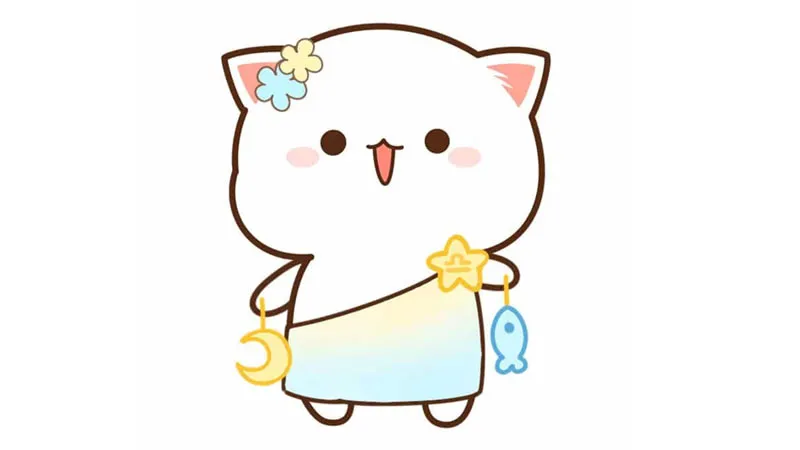 hình ảnh mèo anime cute