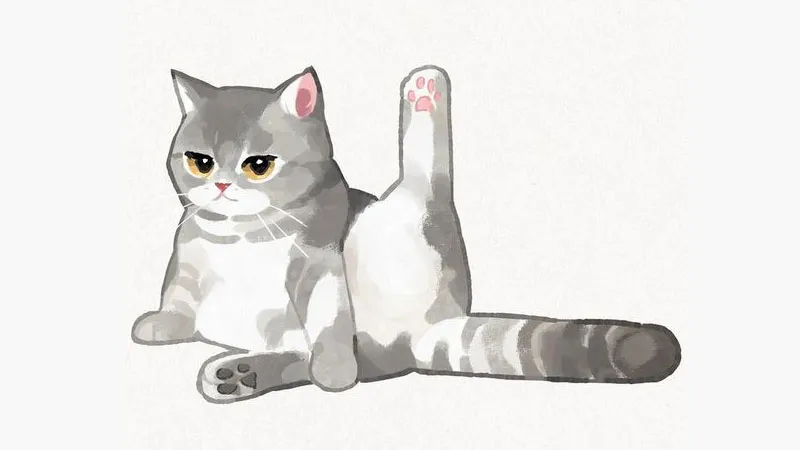cặp đôi mèo anime dễ thương
