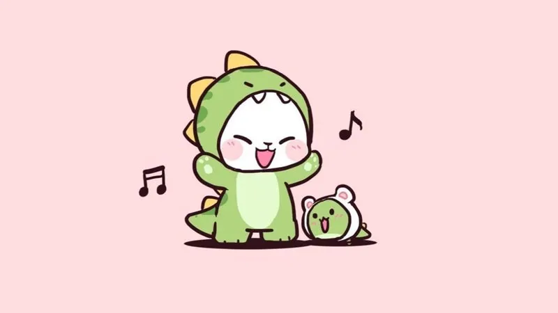 vẽ hình anime cute đơn giản cho bé