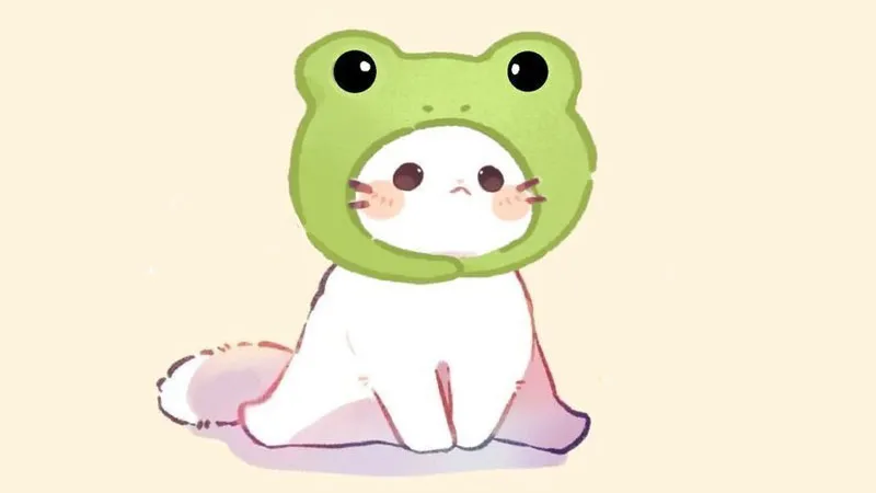 anime cô gái dễ thương phác thảo
