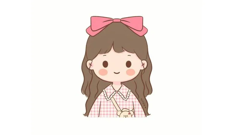 hình anime cô gái dễ thương