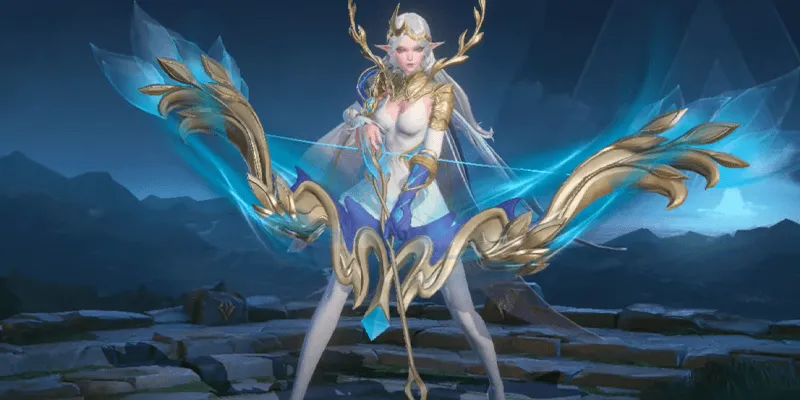 Tel'Annas với ngoại hình và trang phục đẹp mắt trong game Liên Quân