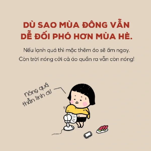 Người trẻ ngồi trong nhà điều hòa