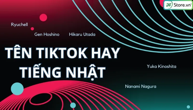 Tên TikTok cute tiếng Nhật